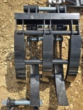 Mini Ex Grapple Bucket Attachment