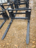 AGT Industrial SAII100 Pallet Forks Skid Steer Attachment