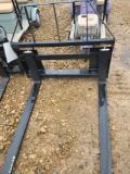 AGT Industrial SAII100 Pallet Forks Skid Steer Attachment
