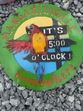 Margaritaville Round Metal Sign