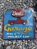 Dads Garage Metal Sign