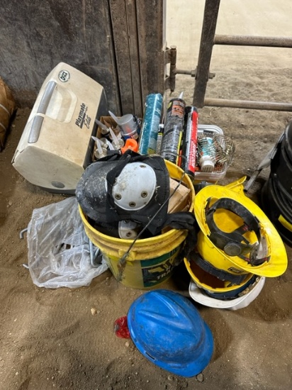 Sealer Hard Hats  and Misc Nails Misc
