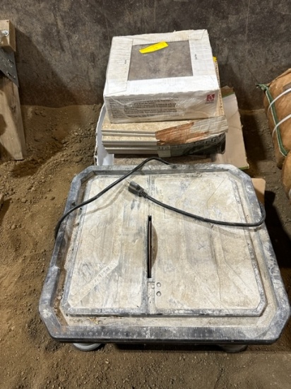 Tile and Tile Saw