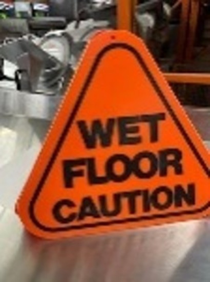Small Wet Floor Sign