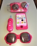 KIDS CELLPHONE, CAR KEY & SUNGLASS SET