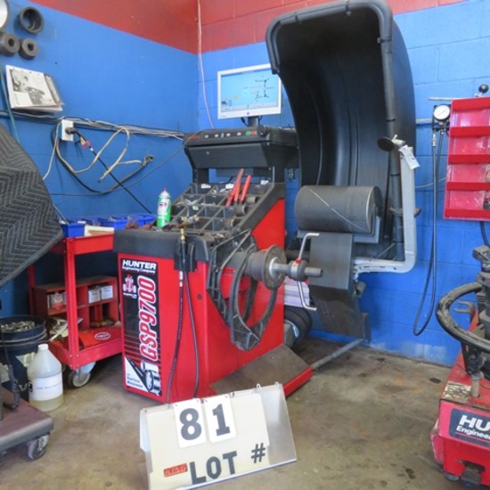 Hunter GSP 9700 Tire Balancer w/Road Force