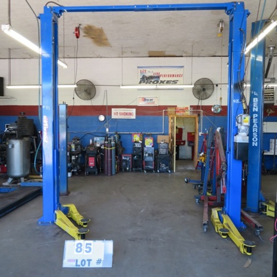 Forward Mdl. I10N100M 2-Post Lift, 10,000# Cap.