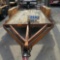1997 Homemade Utility Trailer, Wooden Floor, Double Axle, Flip Ramps, 12'x6'6