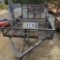 1997 Land Utility Trailer, Metal Floor, Ramps, 5'x8', VIN #4TELS0816V1016882