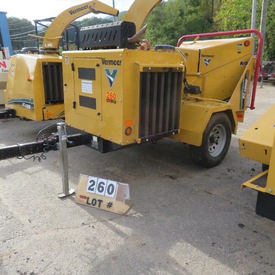 2020 Vermeer Mdl. BC 1000 Chipper, PSI 4-Cyl. Gas Engine, S/N 1VRY11192L1032093, 449 Hrs.