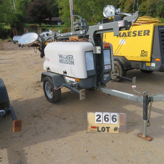 Wacker Neuson Light Tower, Mdl. LTN6 Kohler 3-Cyl. Diesel Engine,  S/N 5XFLN0515FN002270, 1475 Hrs.