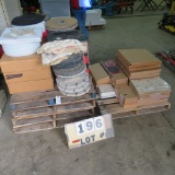 Pallet of Sandpaper & Pallet of Floor Maintenance Pads