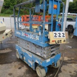 Genie 1930 Scissor Lift, 500# Cap., 185 Hrs.
