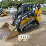 John Deere 317G Skid Steer, 2020 Model w/GP Bucket , 620 Hrs., S/N 1T0317GJLKJ358106