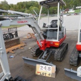 Takeuchi TB 016 Compact Excavator S/N 116116365, 2505 Hrs.