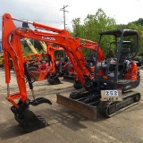 Kubota KX91-3S2 Super Series Compact Excavator S/N 43891, 2373 Hrs.