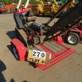 Barreto 2024 TK  Compact Trencher Honda V-Twin Gas Engine w/Tilt Trailer, S/N TK1084, 679 Hrs.