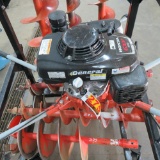 General Hand-Held Auger, Mdl. M330H Honda GXV160 Engine, (2) 12