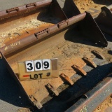 5 1/2' Skid Steer Bucket (1 tooth missing)