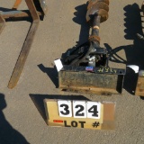 Paladin Mini Skid Steer Hydraulic Auger Mdl. X1500 2/12