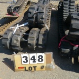 (3) John Deere 317 Skid Steer Tracks