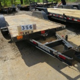 2020 Hudson 5-Ton Metal Tilt Trailer,  Double Axle, 6'x17', VIN #10HHDD1408L2000009