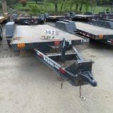 2016 Hudson 5-Ton Metal Tilt Trailer, Double Axle, 6'x17', VIN #10HHD1408G2000081