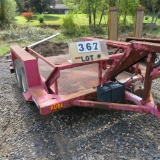 Triple L Trailer by Premco Hydraulic Drop Trailer 6,000# Cap., Double Axle, 8'x5' Bed, VIN #NCX01008