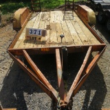 2006 Homemade Trailer, Wooden Floor 12'x6 1/2', VIN #NCX1127659