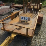 2002 Homemade Utility Trailer, Metal Deck 4'x8', VIN #NCX1081170