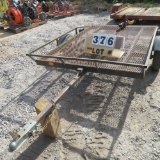Metal Tilt Trailer, 5'x8' (No Title Available)