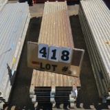 Lot of (5) Aluminum Walkboards, 7'x19