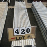 Lot of (5) Aluminum Walkboards, 7'x19