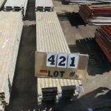 Lot of (5) Aluminum Walkboards, 7'x19