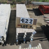 Lot of (5) Aluminum Walkboards, 7'x19