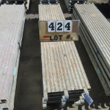 Lot of (5) Aluminum Walkboards, 7'x19
