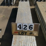 Lot of (5) Aluminum Walkboards, 7'x19