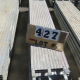 Lot of (5) Aluminum Walkboards, 7'x19