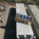 Lot of (5) Aluminum Walkboards, 7'x19
