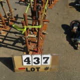 Lot of (6) Scaffolding Leveling Screw Jacks
