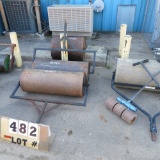 (3) Metal Rollers, (1) Plastic; (2) Tile Rollers