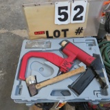 Air-Operated Hardwood Floor Nailer, Crown Stapler
