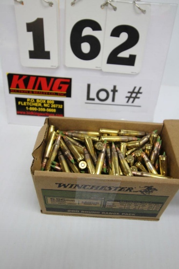 200 Rounds of Winchester 5.56 mm 82 Gr M855 Green Tip Ammunition & 20 Round