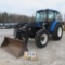 New Holland TL90 Tractor with Woods 1020 Front End Loader, 2542 Hrs., 4-Spd