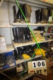 Lot of  Rubber Boots, Boot Scrubber (Green Ribbon)