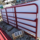 Tarter The American Red 12' Gate, 1 3/4