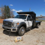 2015 Ford F550, 6.8L V-10 Engine, 4x4, A/C, P/Brakes, P/Steering, Automatic