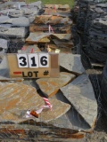 (7) Lots of Cascade Flagstone Rock (Red/White Ribbon)