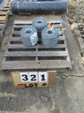 (3) Rolls of 18 Ga. Barbed Wire, 1320' Ea.