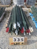Approx. (120) T-Posts, 7' Length